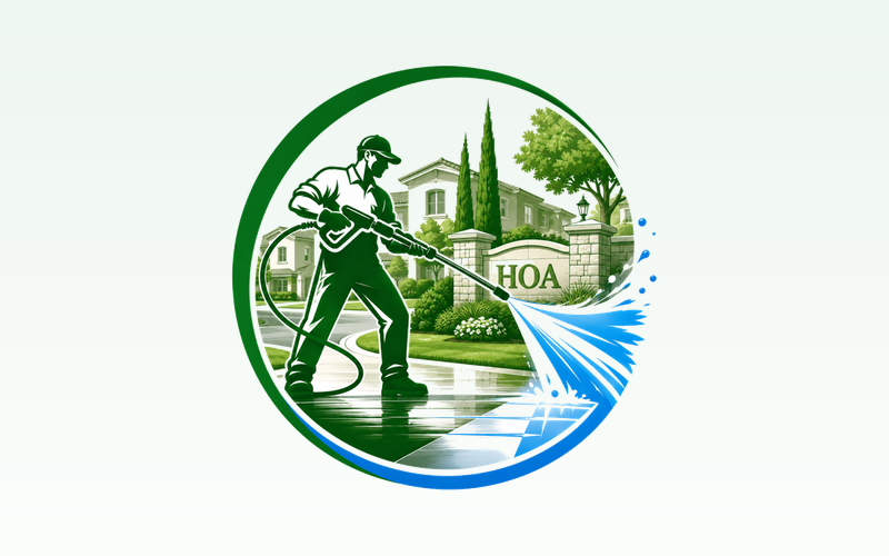 HOA Common Area Power Washing