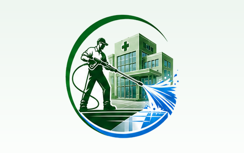 Medical Facility Power Washing